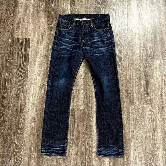 KURO Diamante Selvedge Japanese Denim Distressed Jeans Made in Japan W 30 NWOT F - Picture 7 of 14